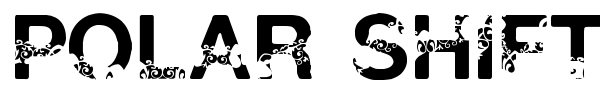 Polar Shift font preview